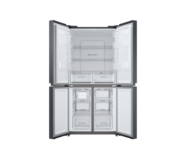 Lodówka Samsung RF48A400EB4 EO Multidoor No Frost 179,3cm Grafitowa Stal Kostkarka Twistowa AI 488L - 1264809 - zdjęcie 13